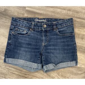 Aeropostale Cuffed Boyfriend Shorts Size 4